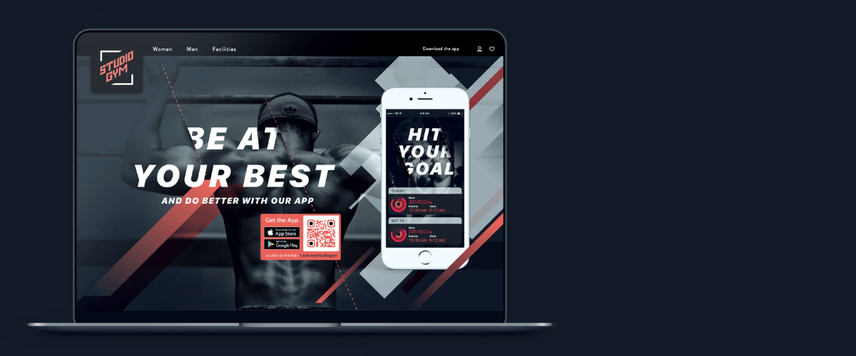 Ideas de marketing con códigos QR para gimnasios y centros de bienestar.