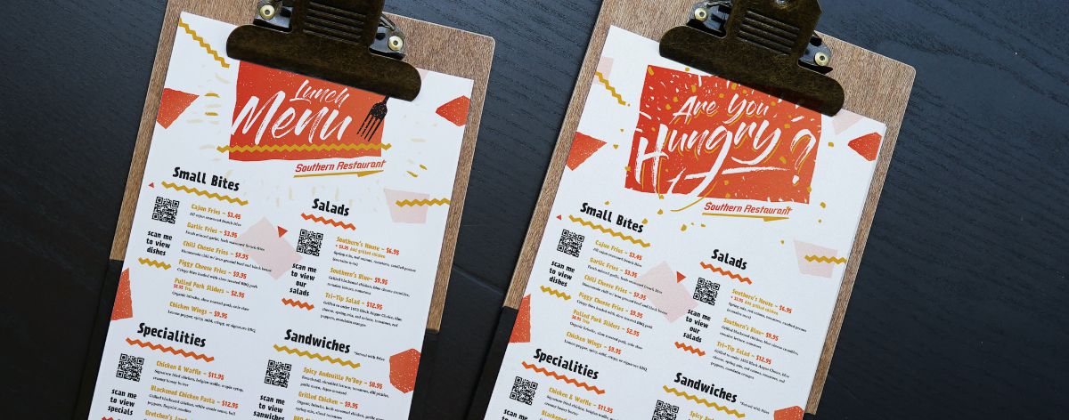 Ideas de códigos QR para restaurantes