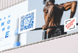 Ideas creativas de código QR en banners