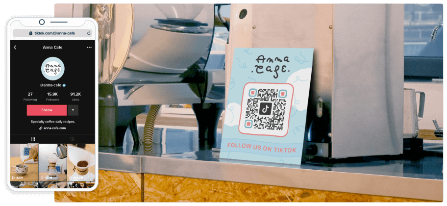 Cómo hacer un Código QR TikTok para tu contenido