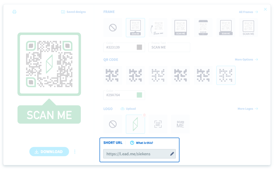 Rápido y sencillo: utiliza links cortos con un Código QR URL Dinámico